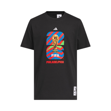 Adidas FIFA World Cup 26 Host City Philadelphia Graphic T-Shirt 'Black'
