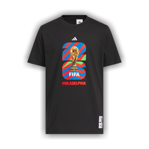 Adidas FIFA World Cup 26 Host City Philadelphia Graphic T-Shirt 'Black'