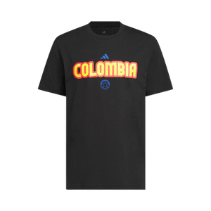 Adidas World Cup 26 Colombia Home Graphic Tee 'Black'