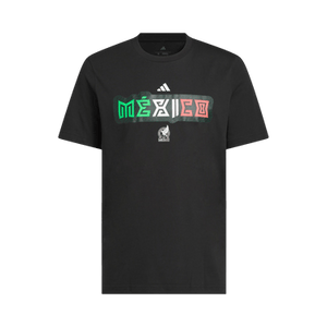 Adidas World Cup 26 Mexico Home Graphic Tee 'Black'