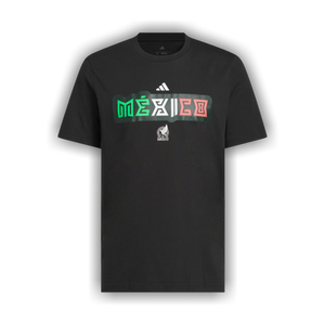 Adidas World Cup 26 Mexico Home Graphic Tee 'Black'