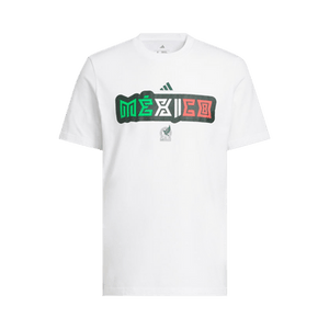 Adidas World Cup 26 Mexico Home Graphic Tee 'White'