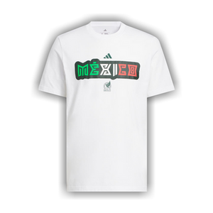 Adidas World Cup 26 Mexico Home Graphic Tee 'White'