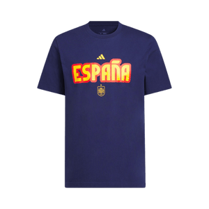 Adidas World Cup 26 Spain Home Graphic Tee 'Dark Blue'