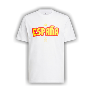 Adidas World Cup 26 Spain Home Graphic Tee 'White'
