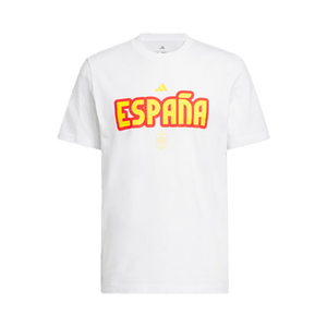 Adidas World Cup 26 Spain Home Graphic Tee 'White'