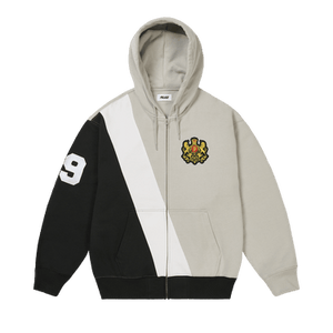 Palace Established Zip Hood 'Grey'