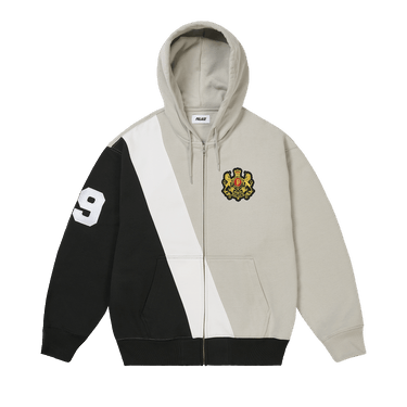 Palace Established Zip Hood 'Grey'