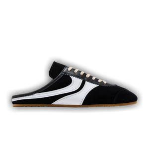 Dries Van Noten Leather Mule 'Black White'