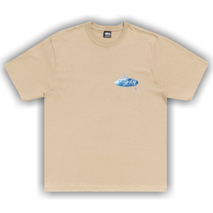 Stussy Wave Oval Tee 'Khaki'