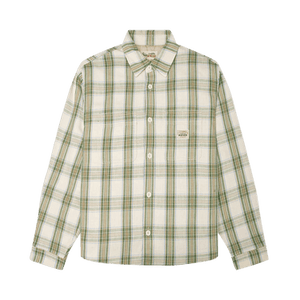 Stussy Lau Plaid Shirt 'Off White'