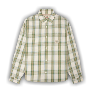 Stussy Lau Plaid Shirt 'Off White'