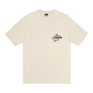 Stussy Surf Size Pigment Dyed Tee 'Natural'