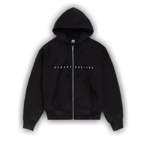 Stussy S Box Zip Hoodie 'Black'