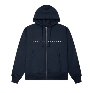 Stussy S Box Zip Hoodie 'Navy'