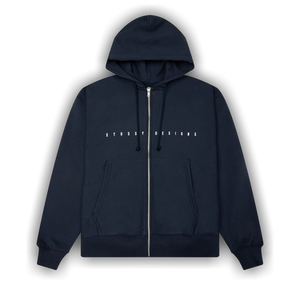 Stussy S Box Zip Hoodie 'Navy'