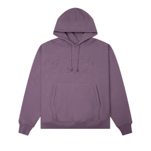 Stussy Gear Applique Hoodie 'Purple'