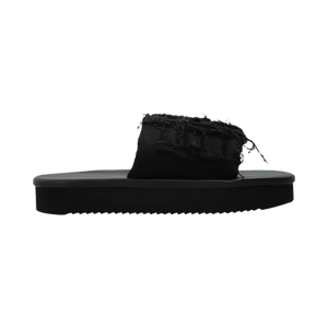 Rick Owens DRKSHDW Wmns Denim Imbottiti Slide Sandal 'Black'