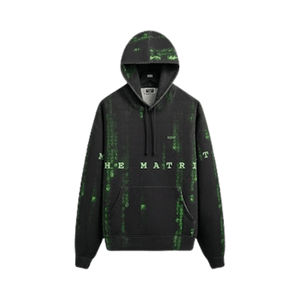 Kith For The Matrix Code Vintage Nelson Hoodie 'Black'