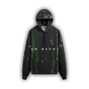Kith For The Matrix Code Vintage Nelson Hoodie 'Black'