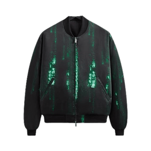 Kith For The Matrix Vance Satin Bomber Jacket 'Black'