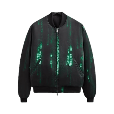 Kith For The Matrix Vance Satin Bomber Jacket 'Black'