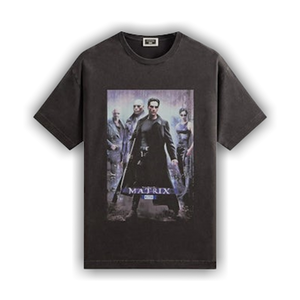 Kith For The Matrix Poster Vintage Tee 'Black'