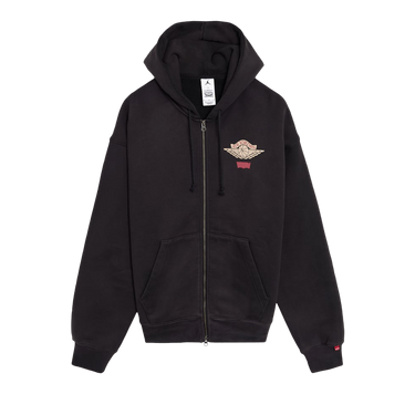 Air Jordan x Levi's Zip Hoodie 'Black/Pale Ivory/Gym Red'