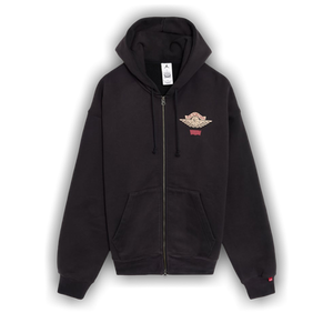 Air Jordan x Levi's Zip Hoodie 'Black/Pale Ivory/Gym Red'