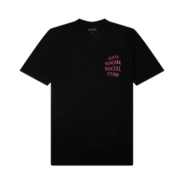 Anti Social Social Club Rhinestone Mind Games T-Shirt 'Black/Pink'