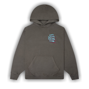 Anti Social Social Club Distressed Hoodie 'Grey'