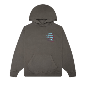 Anti Social Social Club Distressed Hoodie 'Grey'