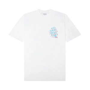 Anti Social Social Club Distressed T-Shirt 'White'