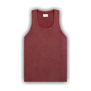 Aimé Leon Dore Stone Washed Knit Tank Top 'Henna'