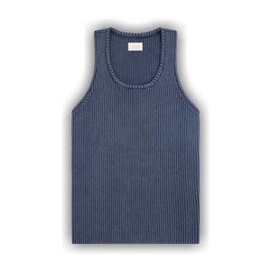 Aimé Leon Dore Stone Washed Knit Tank Top 'Oceana'
