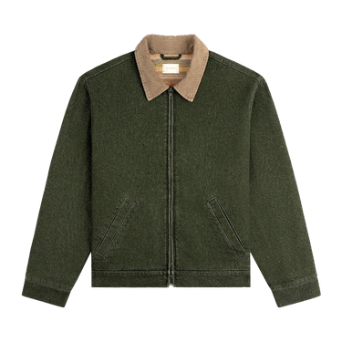 Aimé Leon Dore Denim Zip Jacket 'Olive Wash'