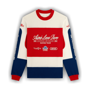 Aimé Leon Dore Long-Sleeve Mesh Enduro Tee 'Mars Red'