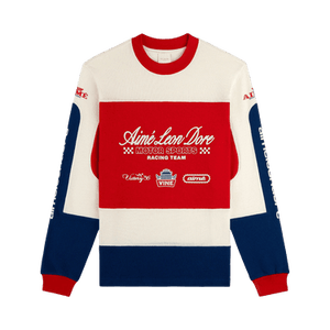 Aimé Leon Dore Long-Sleeve Mesh Enduro Tee 'Mars Red'