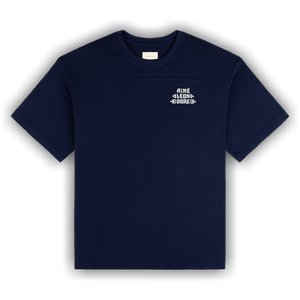 Aimé Leon Dore Pointelle Stacked Logo Tee 'Naval Academy'