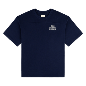 Aimé Leon Dore Pointelle Stacked Logo Tee 'Naval Academy'
