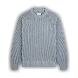 Aimé Leon Dore Knit Denim Crewneck Sweater 'Light Indigo'