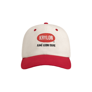 Aimé Leon Dore Krylon Logo Hat 'Pristine/Krylon Cherry Red'
