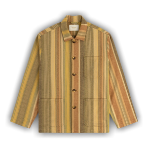 Aimé Leon Dore Blanket Striped Chore Jacket 'Multi Stripe'