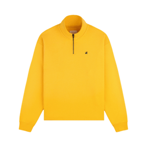 Aimé Leon Dore Sun Faded Crest Quarter Zip 'Mimosa'