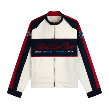 Aimé Leon Dore Nylon Moto Jacket 'Pristine'