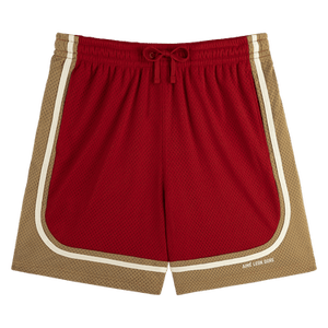 Aimé Leon Dore Colorblock Court Short 'Barbados Cherry'
