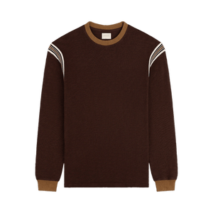 Aimé Leon Dore Long-Sleeve Slub Tee 'Coffee Bean'
