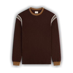 Aimé Leon Dore Long-Sleeve Slub Tee 'Coffee Bean'