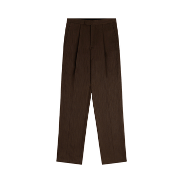 Aimé Leon Dore Linen Blend Suit Trouser 'Brown'