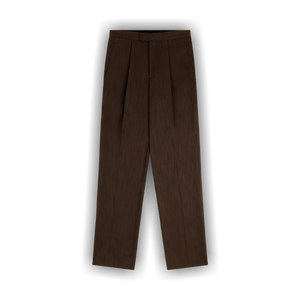 Aimé Leon Dore Linen Blend Suit Trouser 'Brown'